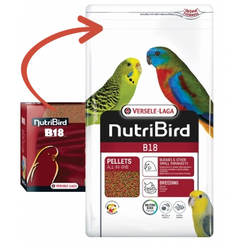 Versele Laga Nutribird B18 Pellet Karışık Muhabbet Kuşu Yemi 3 Kg