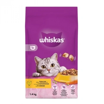 Whiskas Tavuklu ve Sebzeli Yetişkin Kedi Maması 1.4 Kg
