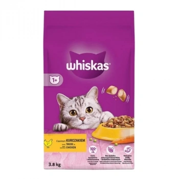 Whiskas Tavuklu ve Sebzeli Yetişkin Kedi Maması 3.8 Kg