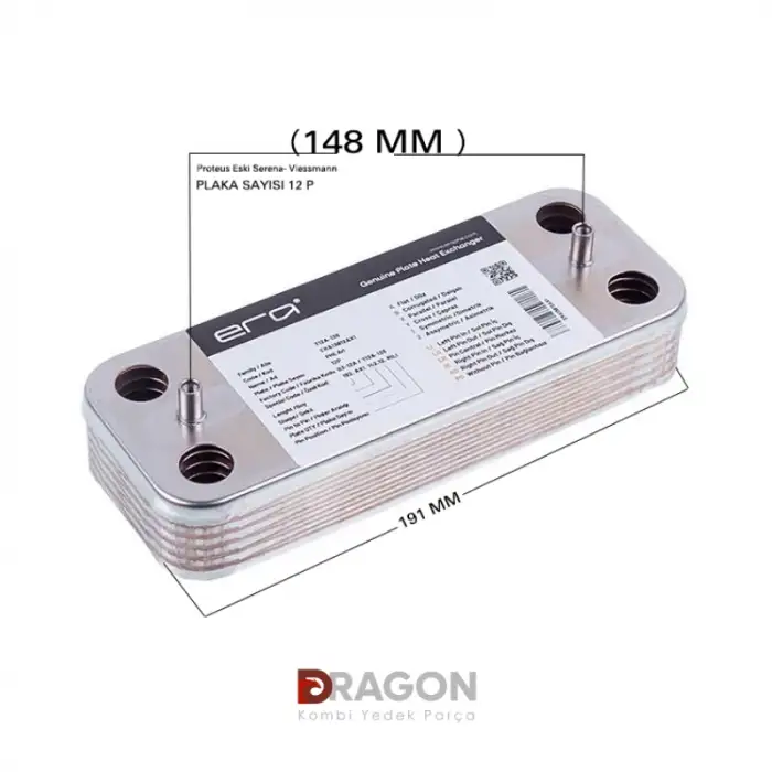 eca confeo plakalı esanjör