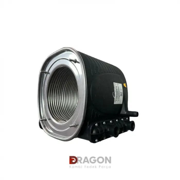 Baymak 6 vidalı ana esanjör( orta çıkış kazan)