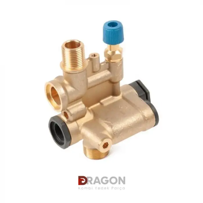 Demir döküm aden üç yollu blok prinç