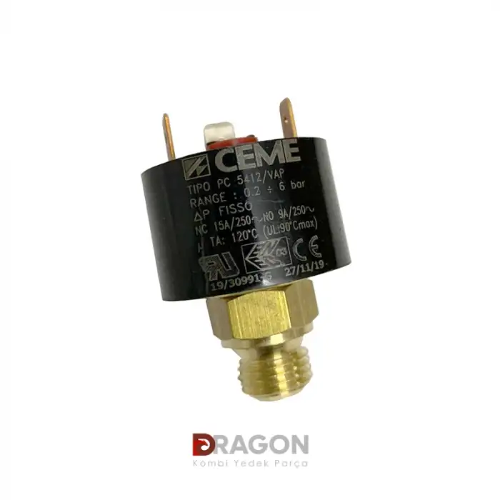 CEME Dişli Su Basınç Svici