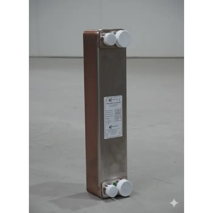 LEHİMLİ PLAKALI ISI EŞANJÖRÜ PLT-B-095 MODEL 30-100 PLAKA ARASI