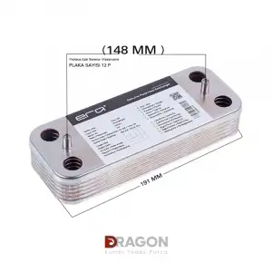 eca confeo plakalı esanjör