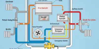 Demirdöküm Ademix Kalisto Üç Yollu Vana Motoru Nedir? Arızası ve Değişimi