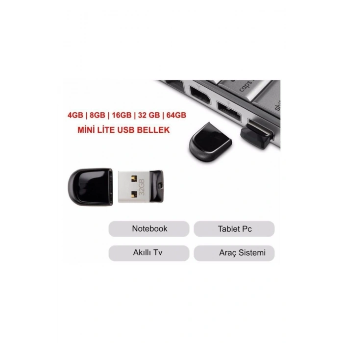Concord 32 Gb Usb 2.0 Mini Lite Flash Bellek 5yıl Garantili C-uml32