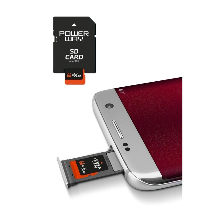 64 Gb Hafıza Kartı Adaptör Dahil