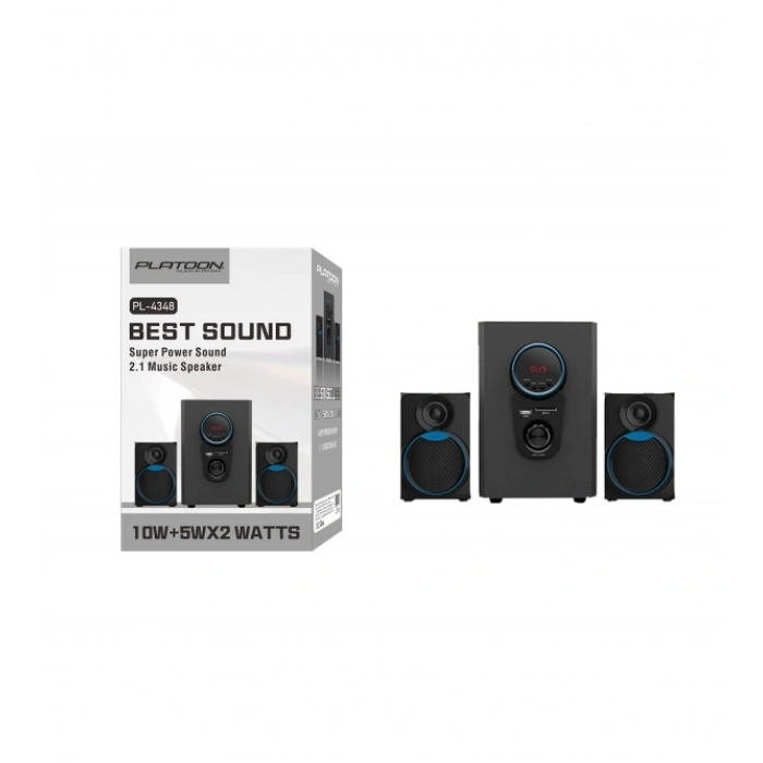 Platoon PL-4348 2+1 Bluetooth Ses Sistemi