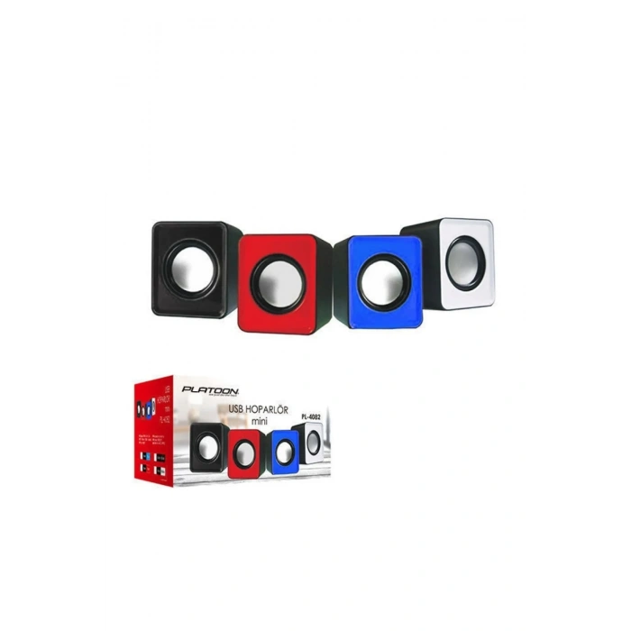 Platoon Pl-4085 Usb Pc Hoparlör Subwoofer Ses Sistemi 2.0