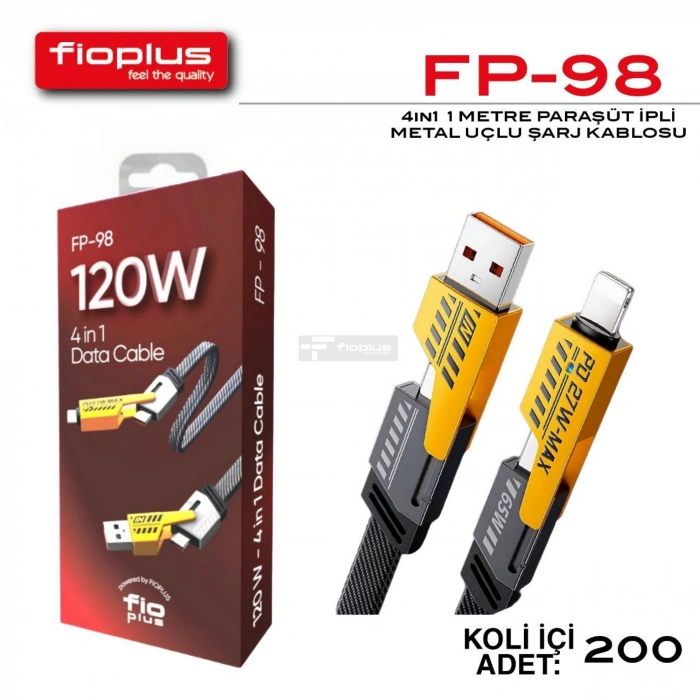Fioplus Fp-98 4 İn 1 120W Hasır Kablo