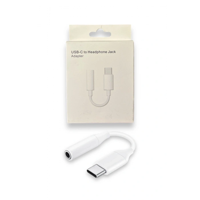 Concord Type-c Girişli Telefonlarla Uyumlu Kablolu Kulaklık Çevirici Type-c To Headphone Jack Aux Çevirici