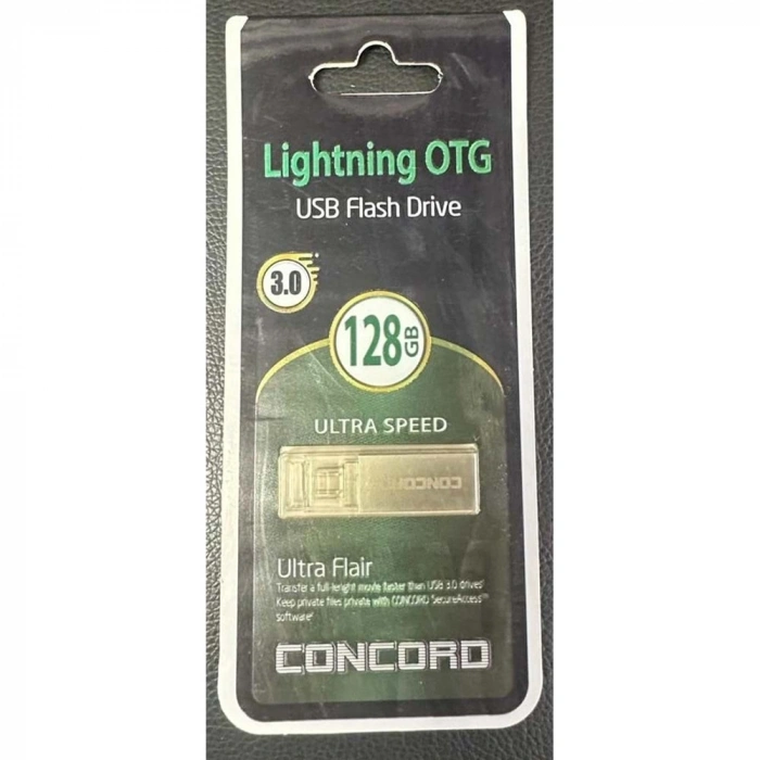 Concord C-OTGL128 128GB Otg Lightning İphone USB 3.0 Flash Bellek
