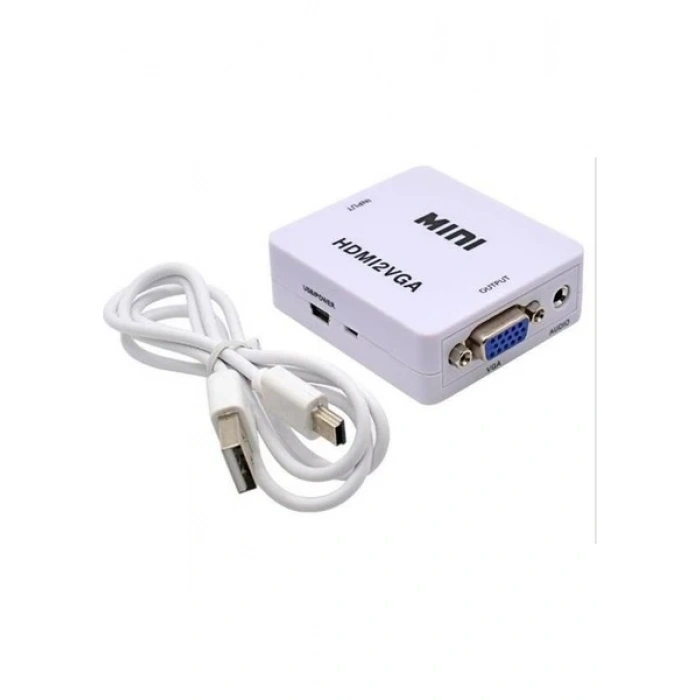Mini HDMI To VGA Dönüştürücü