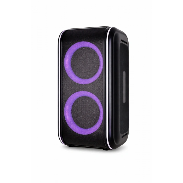 HP-978 Taşınabilir Bluetooth Hoparlör – 6” Çift Hoparlör, RGB Işık, TWS, Extra Bass