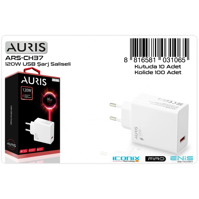 CH37 120W Usb Saliseli Fast Başlık