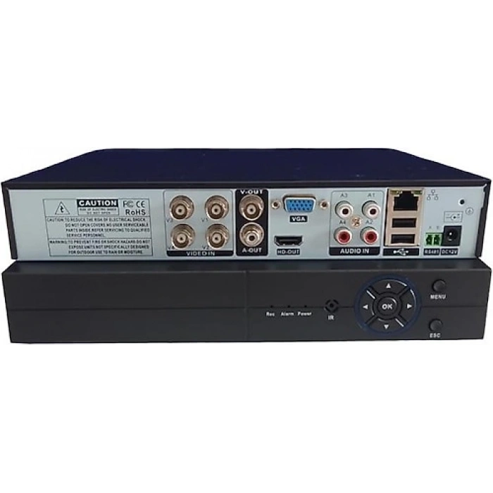 Z Tech ZR-7004T-LME 4 Kanal XVR Kayıt Cihazı