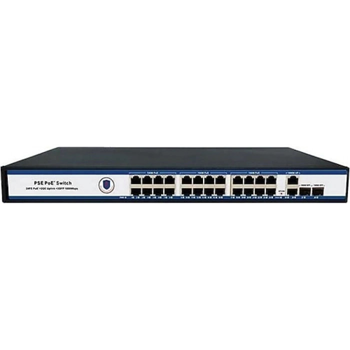 Nova NVC-PSE2422G 24 Port 10/100/1000 Mbps Gigabit PoE Switch
