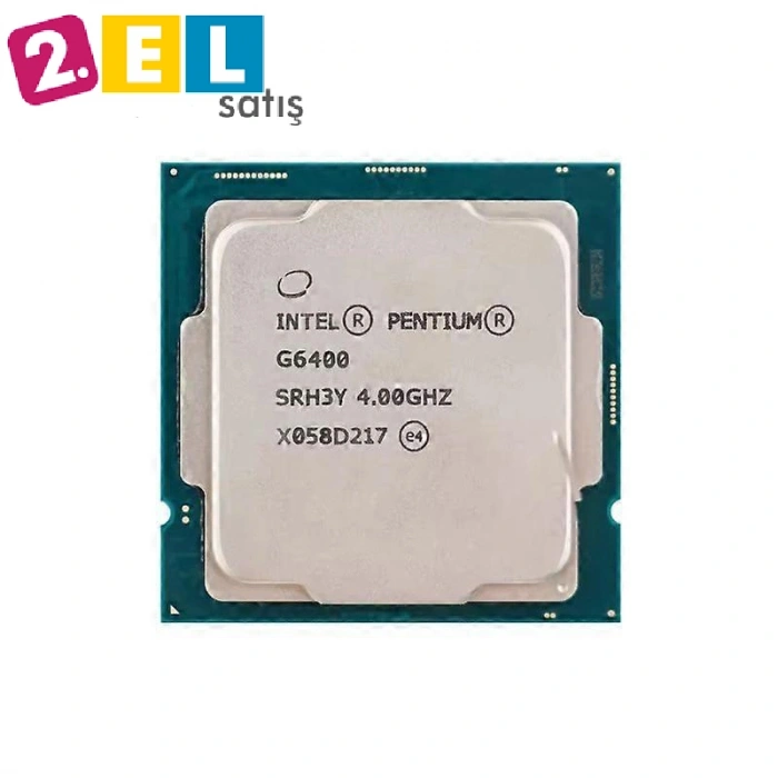 Intel Pentium G6400 Çift Çekirdek 4.00 GHz (İKİNCİ EL)