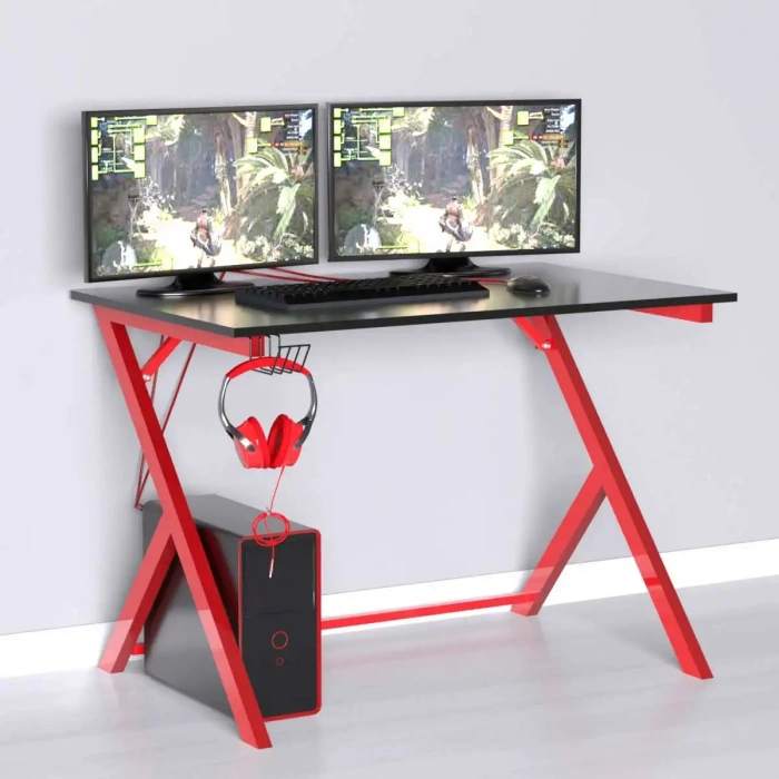 Profesyonel Oyuncu Masası Kırmızı