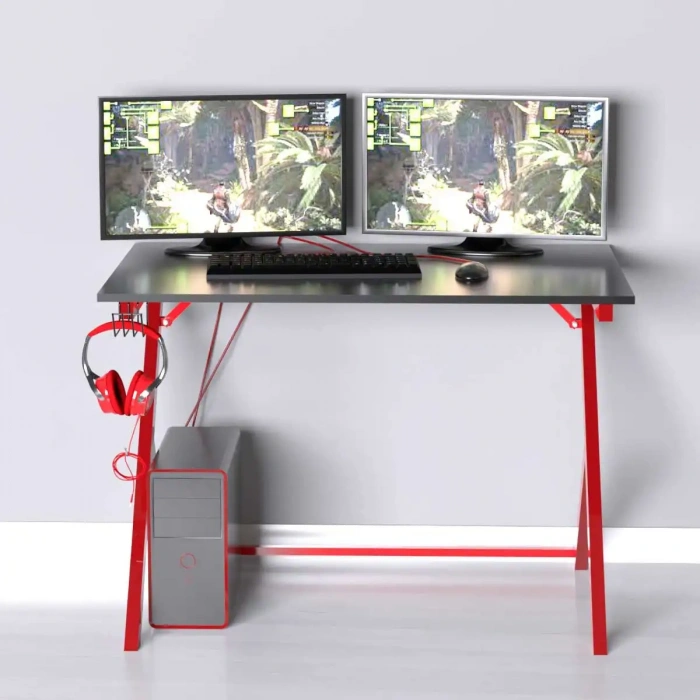 Profesyonel Oyuncu Masası Kırmızı