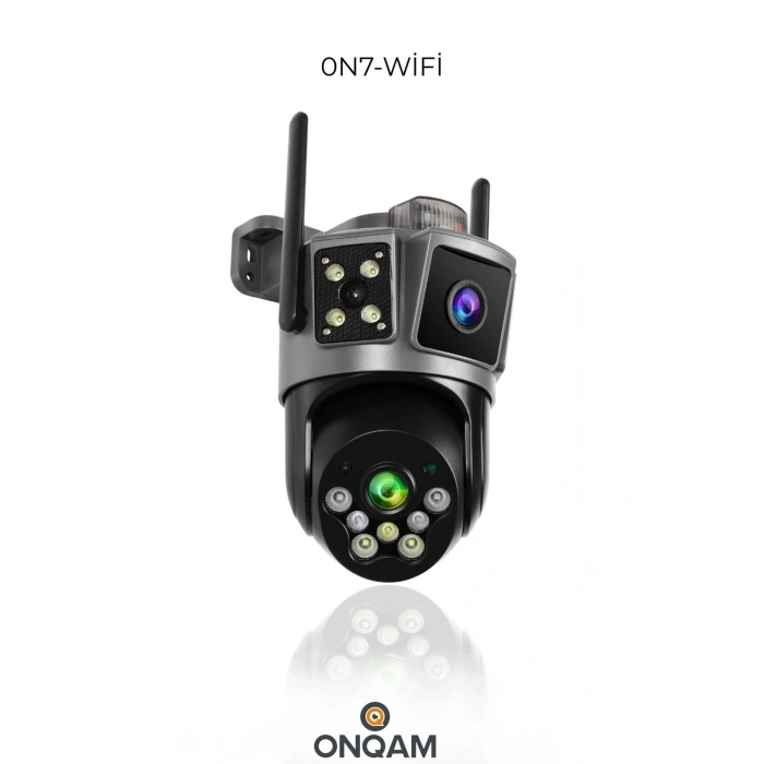 İP WIFI KAMERA 3 LENS 3MP ON7-WiFi