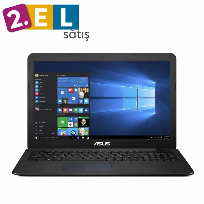 Asus X555YI AMD A8 7410 8GB 256 SSD Laptop (İKİNCİ EL)