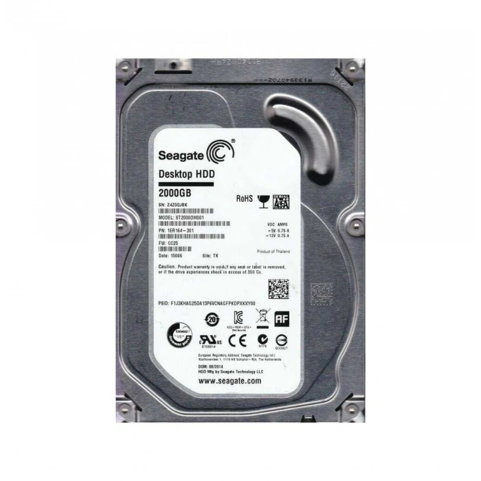 Seagate ST2000DM001 2TB 3.5 Internal SATA HDD HardDisk