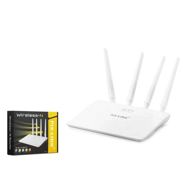 PIX-LINK LV-WR21Q WiFi Repeater / Router / AP 300 Mbps - Beyaz