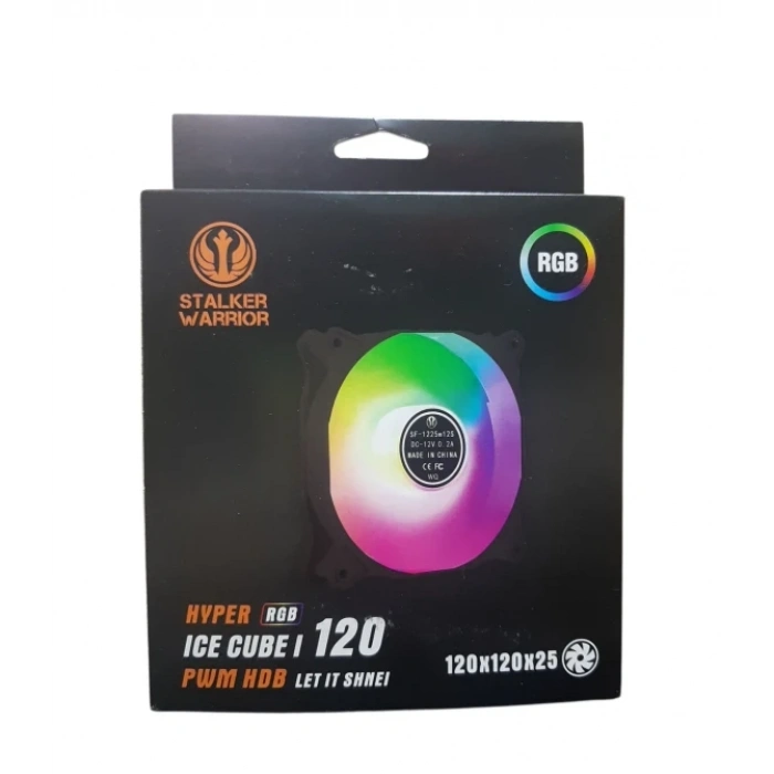 Stalker Warrıor 12CM Rgb Işıklı Kasa Fan