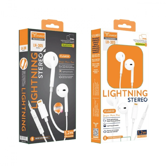 Lucatech LH-305 Lightning Stereo Kulaklık