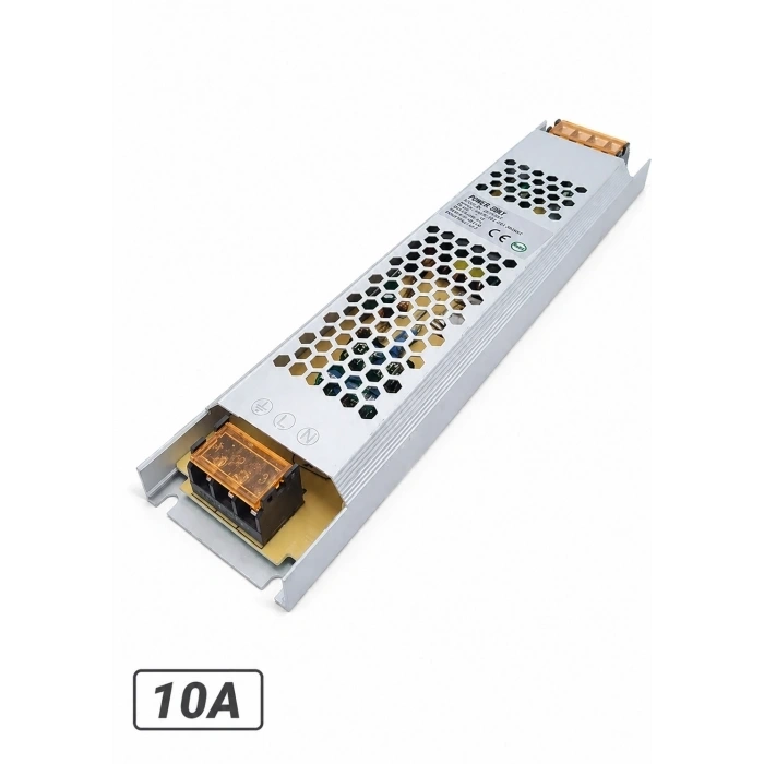 Aqua AU-1550 12V 16.5A Amper 120W Metal Güvenlik Kamera Şerit Led Adaptör Trafo