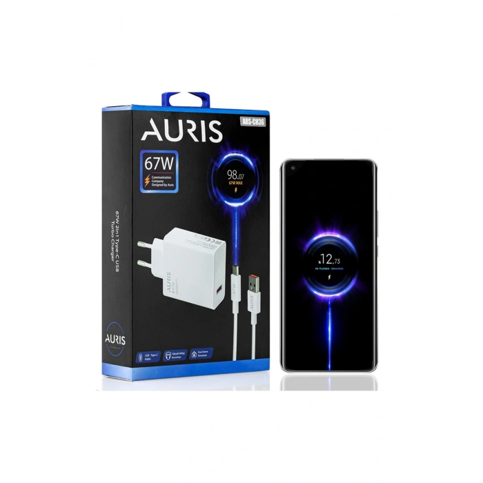 Auris Ars-ch36 67w Type-c Turbo Şarj Aleti