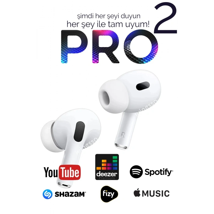 Fioplus Air Pro 2 Anc-Enc Bluetooth Kulaklık Özellikli Ios Android Uyumlu Kablosuz