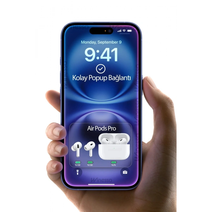 Fioplus Air Pro 2 Anc-Enc Bluetooth Kulaklık Özellikli Ios Android Uyumlu Kablosuz