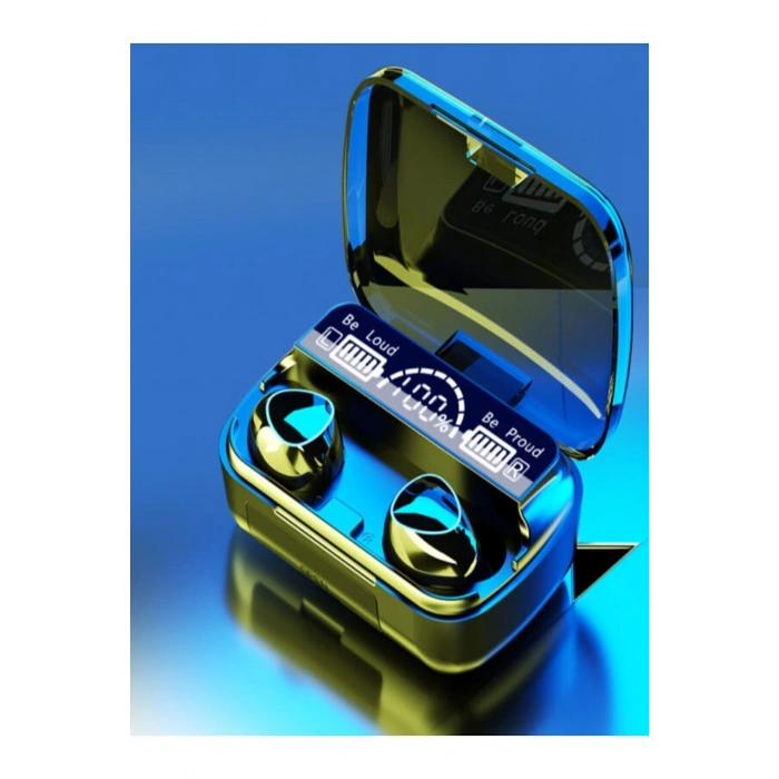 Fioplus M10 Bluetooth Kulaklık Kulakiçi Powerbankli Çift Mikrofonlu Dokunmatik Kablosuz Kulaklık