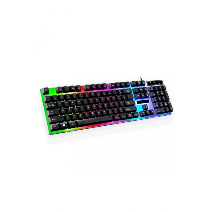 Concord C-59+ Rgb Led Gaming Işıklı Oyuncu Klavye Gaming Oyun