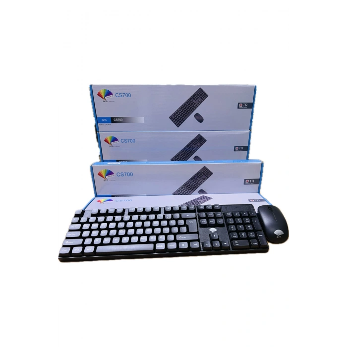 Cs700 Kablosuz Klavye Ve Mouse Seti Türkçe