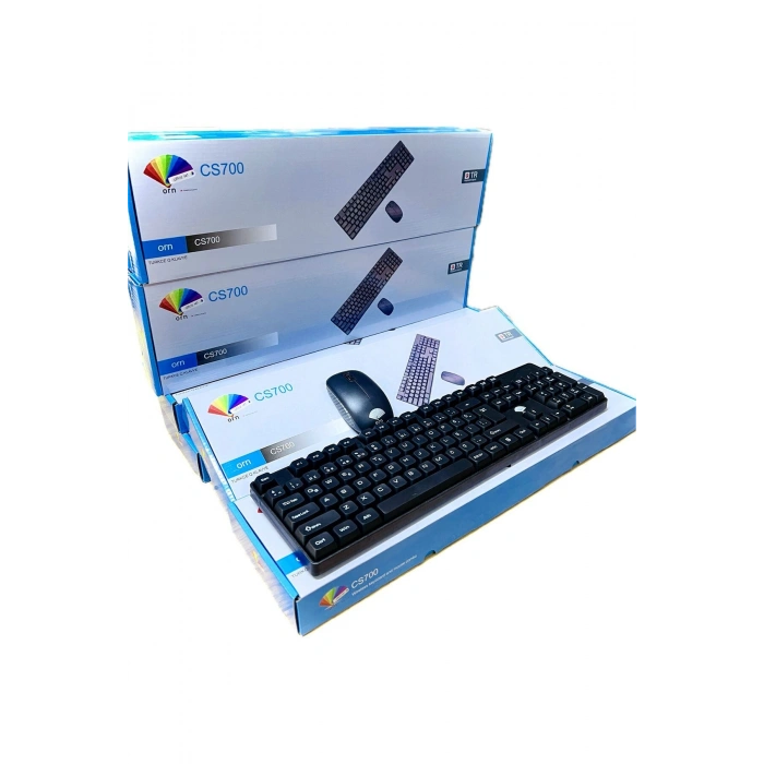 Cs700 Kablosuz Klavye Ve Mouse Seti Türkçe