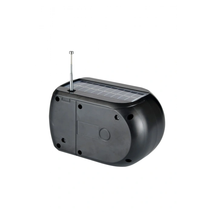 FP506S Solar Güneş Enerji FM Radyo Bluetooth Hoparlör MAVİ