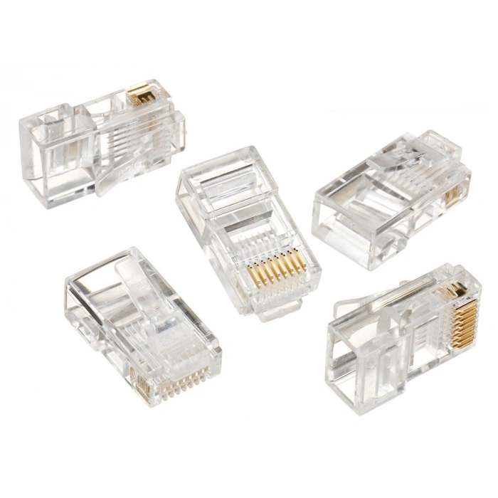 Gabble Renkli GAB-EZRJ45C EZ-RJ45 BEYAZ Delikli Yeni Nesil Konnektör