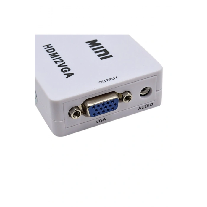 Hdmı To 2 Vga Mini Çevirici Dönüştürücü Hdmı2vga Adaptör