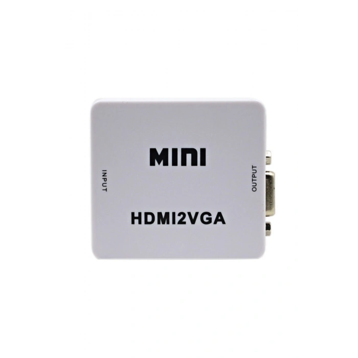 Hdmı To 2 Vga Mini Çevirici Dönüştürücü Hdmı2vga Adaptör