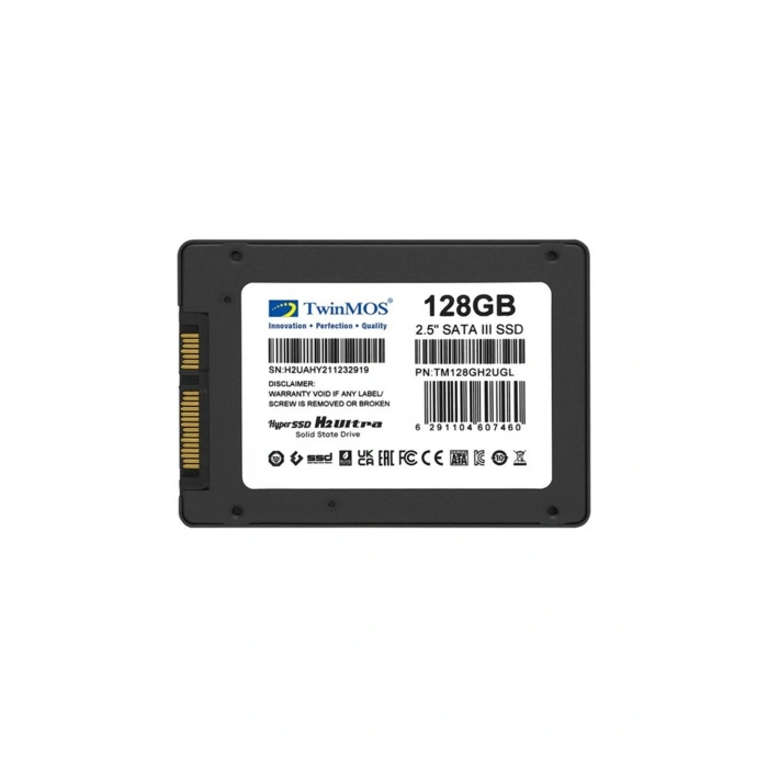 Twinmos 128GB 2.5 SATA3 SSD (580/550Mb/s)
