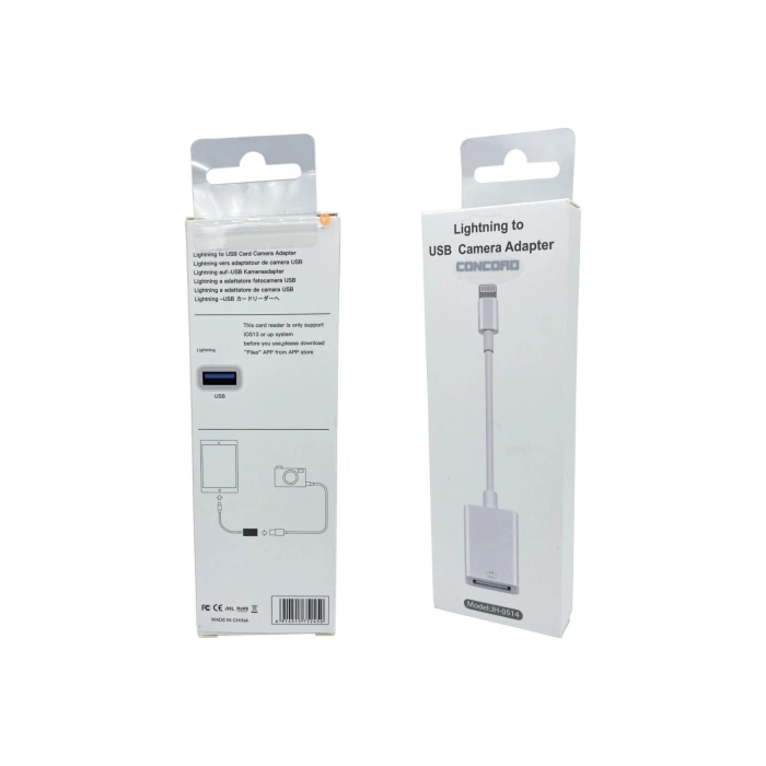Iphone Uyumlu Lightning Usb (flash Bellek Destekli) Otg Kablo Jh-0514