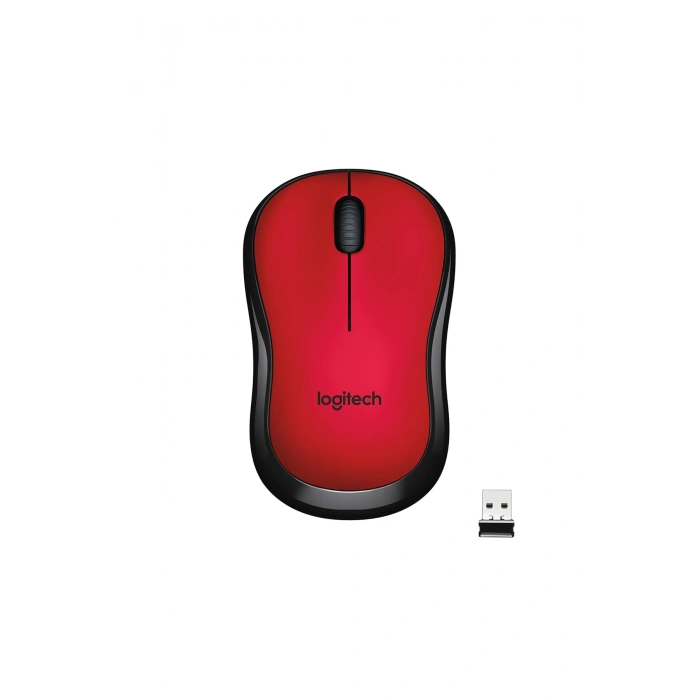 M220 Sessiz Kompakt Kablosuz Mouse Kırmızı
