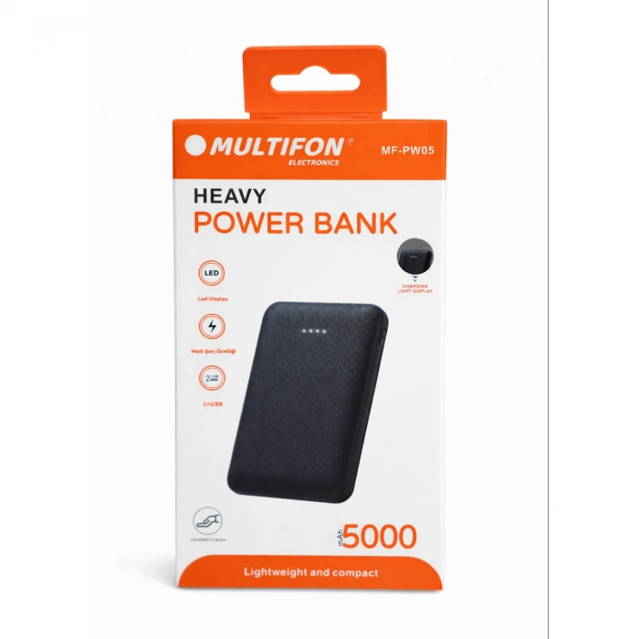 MULTIFON POWERBANK 5000 MAH MF-PW05
