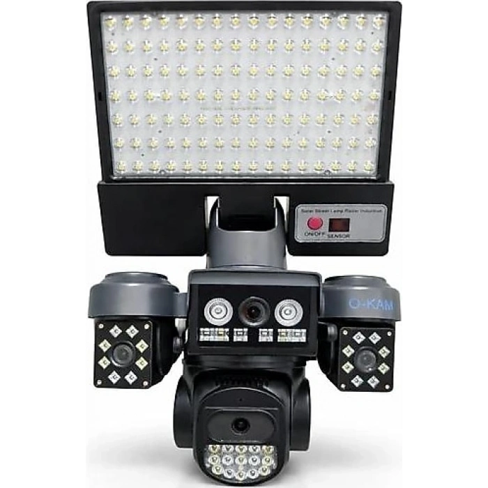 O-Kam OK-334 Speed Dome 12 MP Solar Gece Görüşlü Güvenlik Kamerası