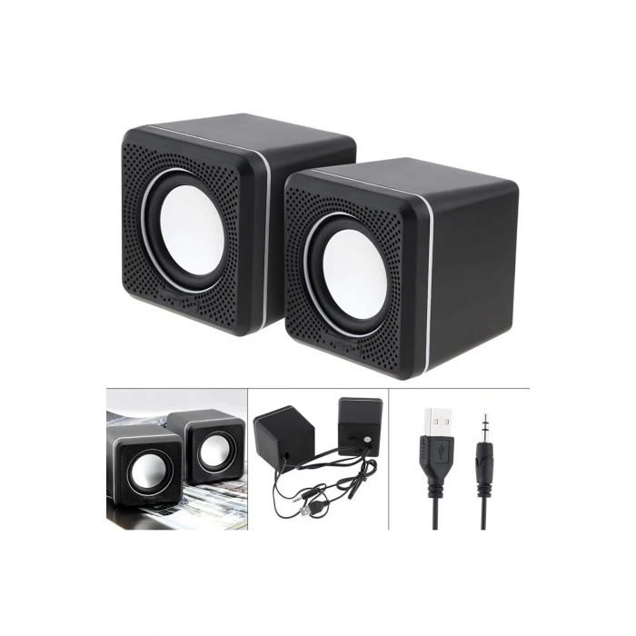 Platoon Pl-4085 Usb Pc Hoparlör Subwoofer Ses Sistemi 2.0