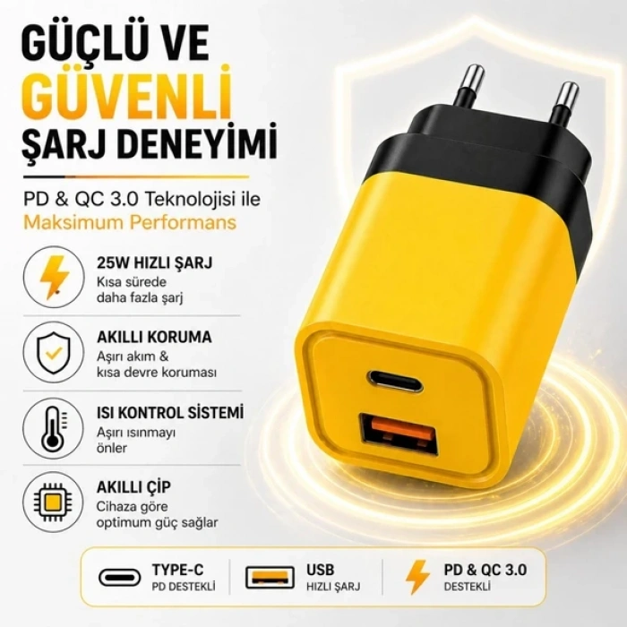 PROTECH turbo Şarj PT-9 Type-c USB